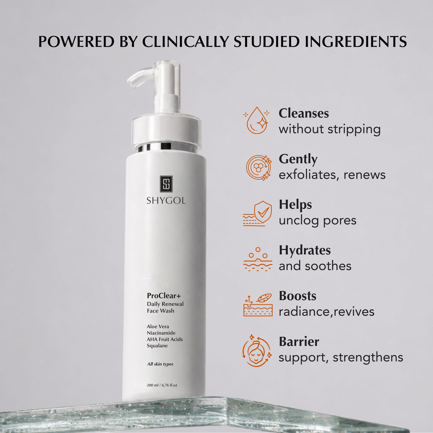 PROCLEAR+ DAILY RENEWAL FACE WASH